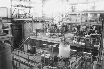 The autoclave unit at Miramar's Con gold mine in Yellowknife, NWT.