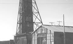 Photo by James WhyteThe ventilation shaft at the Sleeping Giant mine in Quebec.