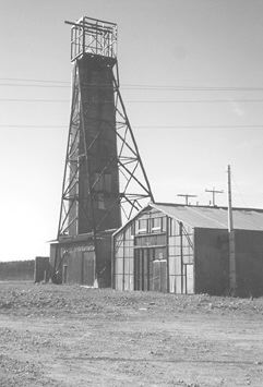 Photo by James WhyteThe ventilation shaft at the Sleeping Giant mine in Quebec.