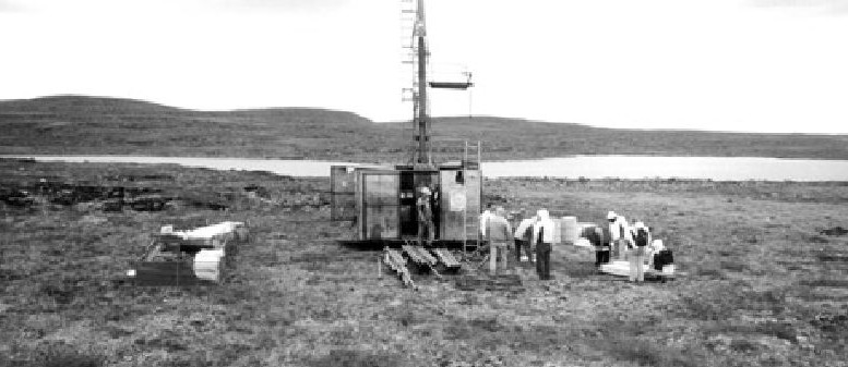 Drilling on the PDF target, where an early July 2002 hole intercepted 4.1 metres of 18.99 grams gold per tonne from a down-hole depth of 33.8 metres.