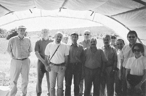 Eldorado management and personnel stand side-by-side with local politicians and villagers at Kisladag.