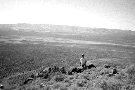 Atna President David Watkins at the company's Beowawe gold project in the Northern Nevada rift.