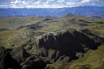 The Lagunas Norte discovery on Barrick Gold's Alto Chicama property in Peru.