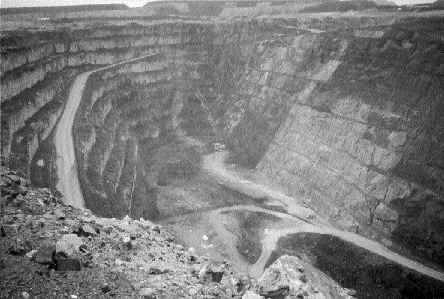 Photo by James WhyteA view of Inmet Mining's Troilus open-pit gold mine near Chibougamau, Que.