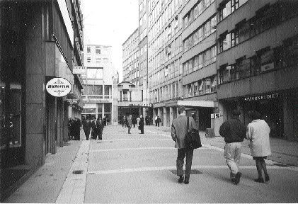 The diamond district in downtown Antwerp, Belgium.