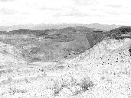 A view of the Robinson mine's Liberty pit.