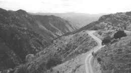 A view of the Ocampo gold camp in Mexico's Chihuahua state.