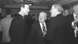 From left: Sean Boyd, president and CEO of Agnico-Eagle Mines; Jack McOuat, principal consultant at Watts Griffis & McOuat; and Robert Thompson, chairman of Placer Dome.