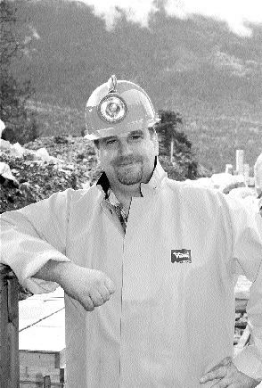 Roca Mines' Chief Financial Officer David Skerlec stands in front of his company's Max molybdenum deposit in southern B.C.