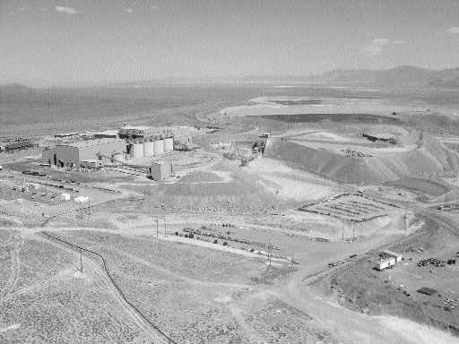 Placer Dome's mining complex at Cortez Hills in Nevada.