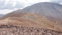 Regalito copper deposit in Region 3 of northern Chile.