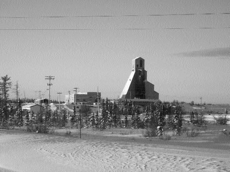 SEYMOUR EXPLORATIONA headframe at Seymour Exploration's Lynn Lake nickel mine. The company recently added a second drill to its program at the old Fox nickel mine near Lynn Lake.