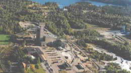 BOLIDENAn aerial view of Boliden's Garpenberg lead-zinc mine in Sweden where a successful exploration program has substantially boosted ore reserves, extending the mine's life to more than 10 years at current production levels.