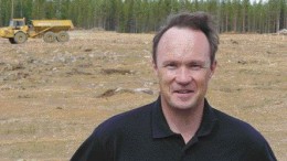 ANTHONY VACCAROAgnico-Eagle's chief executive Sean Boyd stands on the construction site for the Kittil mine in Finland's Far North. The project is slated to cost Agnico US$135 million to build, and is expected to begin producing an average of 150,000 oz. gold annually starting in mid-2008.