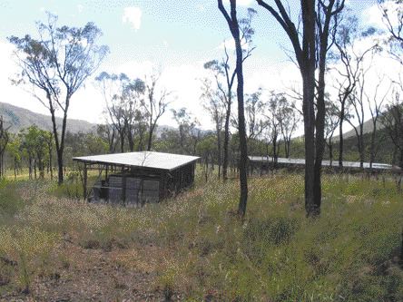 A closer look at the core shed at Ben Lomond.