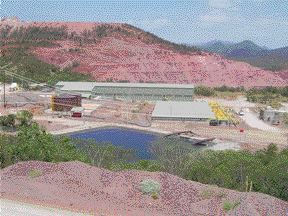 FRONTERA COPPERThe solvent extraction-electrowinning plant at Frontera Copper's new Piedras Verdes copper mine in Mexico.GOLDCORP, From Page B9