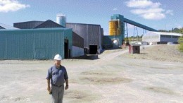 ROB ROBERTSONSafety consultant Gordon Roy provides a tour of the Caribou mill infrastructure during a recent site visit to the property in New Brunswick's Bathurst camp.