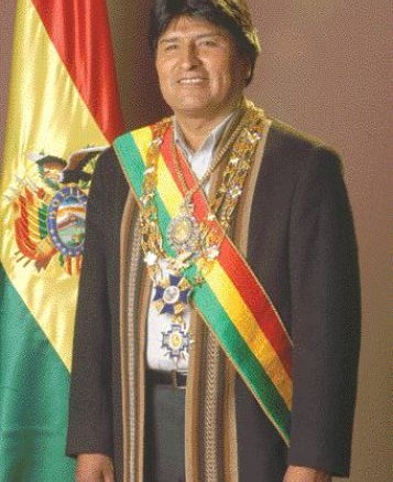 GOVERNMENT OF BOLIVIAEvo Morales, President of Bolivia.