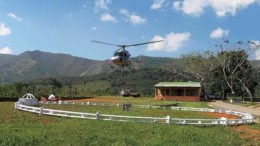GLOBESTAR MININGAn airborne geophysical survey gets under way at the Cerro de Maimon copper project. GlobeStar is also surveying its Bayaguana exploration concessions.