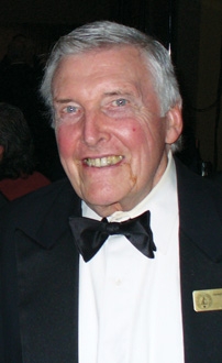 John Cooke, winner of the the CIM's Distinguished Service Medal