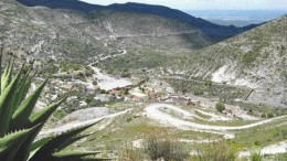 The village of La Luz, where about 200 people live among the ruins of a mining boom that took place more than 200 years earlier. La Luz sits adjacent to the Real de Catorce property, where Normabec currently has a crew of 45 people, excluding drillers.