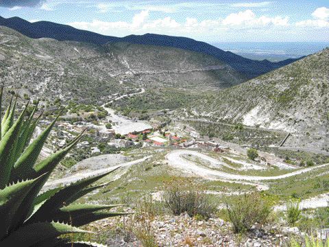 The village of La Luz, where about 200 people live among the ruins of a mining boom that took place more than 200 years earlier. La Luz sits adjacent to the Real de Catorce property, where Normabec currently has a crew of 45 people, excluding drillers.