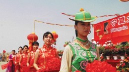 At the end of July, Jinshan Gold's Chang Shan Hao (CSH 217) open-pit gold mine, in the Inner Mongolia region of northern China, produced its first 500-oz. gold dor bar. The opening ceremony (pictured) was held in August. Jinshan expects to produce at a rate of 120,000 oz. gold annually before the end of the year. Ivanhoe Mines owns about 43% of Jinshan's shares.