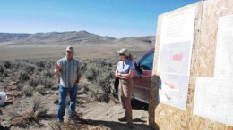 BY STEPHEN STAKIWWestern Uranium's lithium project manager Ed Benson and company president and chief executive Pam Klessig give an overview of the lithium deposits at the Kings Valley uranium project, in northwestern Nevada.