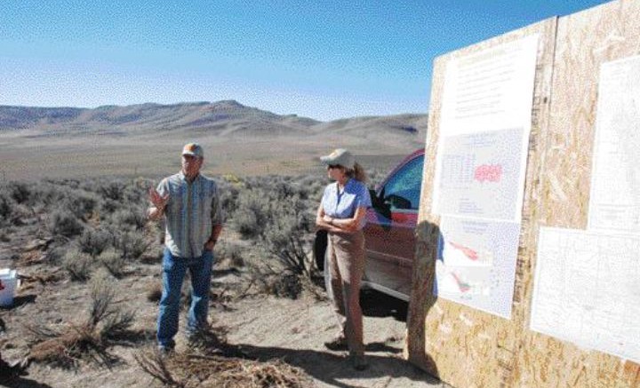 BY STEPHEN STAKIWWestern Uranium's lithium project manager Ed Benson and company president and chief executive Pam Klessig give an overview of the lithium deposits at the Kings Valley uranium project, in northwestern Nevada.