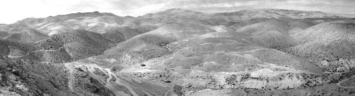 GLOBAL COPERPanoramic view of the Relincho copper-molybdenum project in Chile.