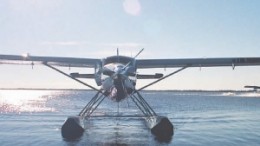 One of Nakina Air's Turbo Otters delivering supplies at McFauld's West project.