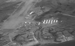 An aerial view of the camp at Baffinland Iron Mines' Mary River project.