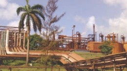 The mineral processing plant at Moa in eastern Cuba turns limonite ore into mixed sulphides. The 49-year-old plant is in the first phase of a two-phase expansion to increase production to 46,000 tonnes of contained nickel and cobalt per year from 33,000 tonnes.