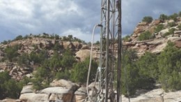 Drilling and collecting samples at Bluerock Resources' Tramp mine project in Colorado. The junior, which holds past-producing mines in Colorado and Utah, recently signed a toll milling agreement with Denison Mines.