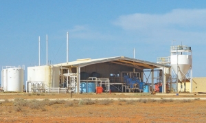 The demonstration plant at Uranium One's Honeymoon project, in Australia. The company has decided to either sell or joint venture the project to focus on its core assets in South Africa, Kazakhstan, and the U. S.