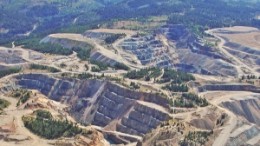 The pits at Copper Mountain Mining's Copper Mountain project, near Princeton, B. C. The copper mine has been closed since 1996, but the company is hoping to reopen it by the end of 2010.