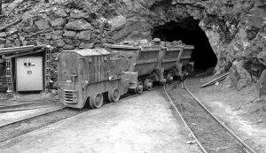 Hauling ore out from underground at Apogee Minerals' La Solucion silver-zinc-lead mine north of La Paz, Bolivia. Depressed metal prices, lower grades and higher taxes have forced the company to close the mine.