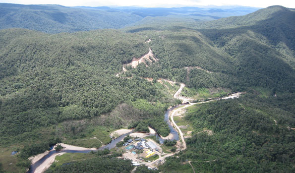 The Fruta del Norte gold project in southeastern Ecuador. Credit: Kinross Gold