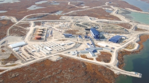 Low diamond prices forced Rio Tinto and Harry Winston Diamond to shut down operations at their Diavik diamond mine (above) in Canada's Northwest Territories from July 14-Aug 24.