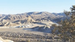 Baja Mining's Boleo base metal deposit on the east coast of Mexico's Baja California Sur, near the town of Santa Rosalia.