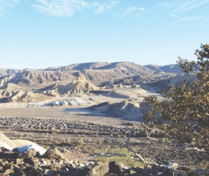 Baja Mining's Boleo base metal deposit on the east coast of Mexico's Baja California Sur, near the town of Santa Rosalia.