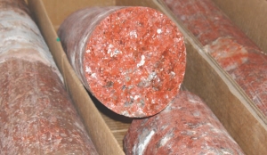 Core samples with abundant potash from Potash One's Legacy potash project in Saskatchewan.