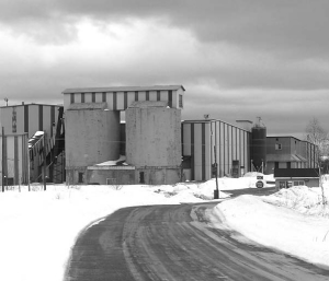 Alexis Minerals' Aurbel mill is 1.8 km east of its Lac Herbin gold mine near Val d'Or, Quebec. Once fully refurbished, the mill could handle up to 1,400 tonnes per day.