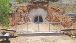 The ramp entrance to Arian Silver's San Jose mine in Zacatecas, Mexico.