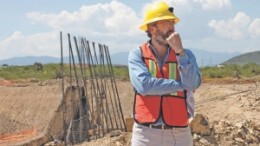 Fortuna Silver Mines president and CEO Jorge Ganoza Durant at the San Jose silver-gold project in Oaxaca, Mexico.