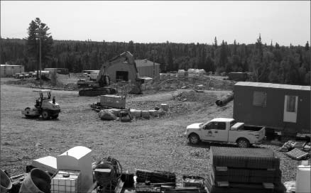 Photo by Salma Tarikh Trelawney Mining and Exploration's Chester gold project about 100 km southwest of Timmins, Ont.