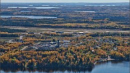 Goldcorp An aerial view of Goldcorp's Cochenour project in Ontario's Red Lake district.