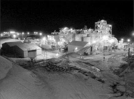 The mill at Endeavour Mining's Youga gold mine in Burkina Faso. Photo by Endeavour Mining