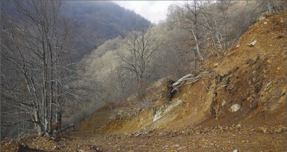 At EurOmax Resources' Trun gold project in western Bulgaria, about 50 km from the capital city of Sofia. Euromax Resources