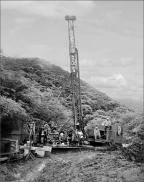 Drillers at Torex Gold Resources' Morelo gold project in Mexico's Guerrero state, 200 km southwest of Mexico City. Photo by Torex Gold Resources